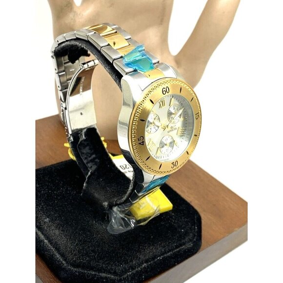 Invicta Women's Watch 21685 Angel Quartz Silver Dial Two Tone Stainless … - Picture 15 of 15